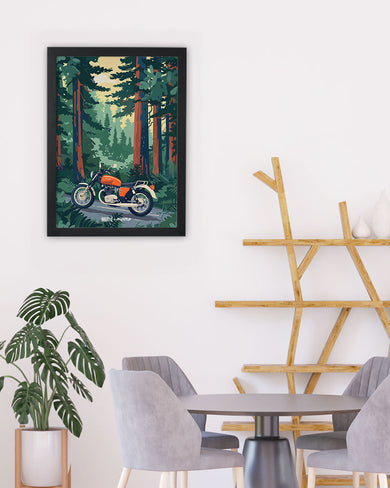 Forest Roadster [BREATHE] Art-Poster