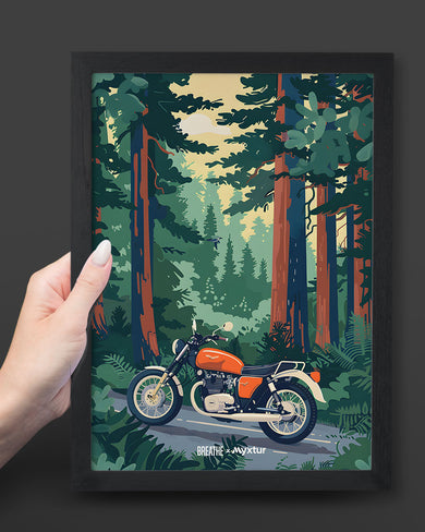 Forest Roadster [BREATHE] Art-Poster