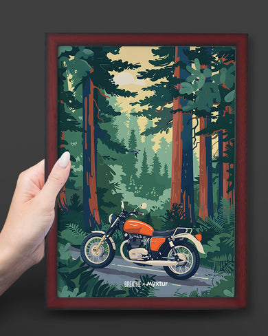 Forest Roadster [BREATHE] Art-Poster