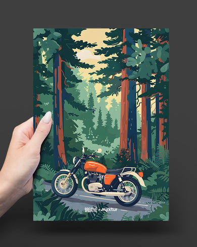 Forest Roadster [BREATHE] Art-Poster