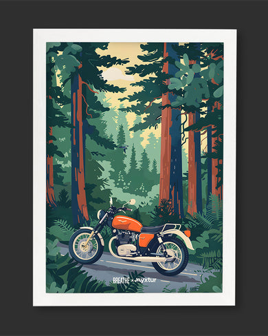 Forest Roadster [BREATHE] Art-Poster