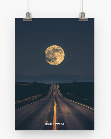 Lunar Avenue [BREATHE] Art-Poster