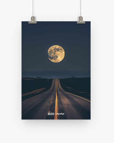 Lunar Avenue [BREATHE] Art-Poster