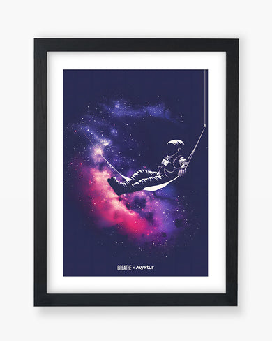 Cosmic Lounge [BREATHE] Art-Poster
