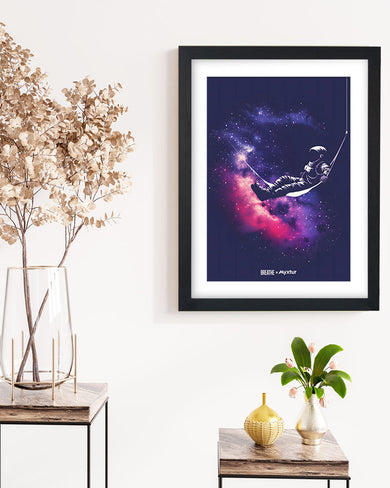 Cosmic Lounge [BREATHE] Art-Poster