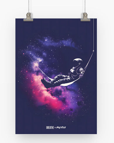 Cosmic Lounge [BREATHE] Art-Poster