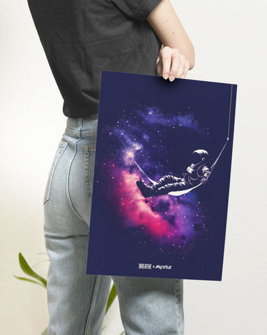Cosmic Lounge [BREATHE] Art-Poster