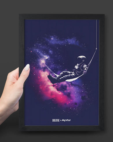 Cosmic Lounge [BREATHE] Art-Poster