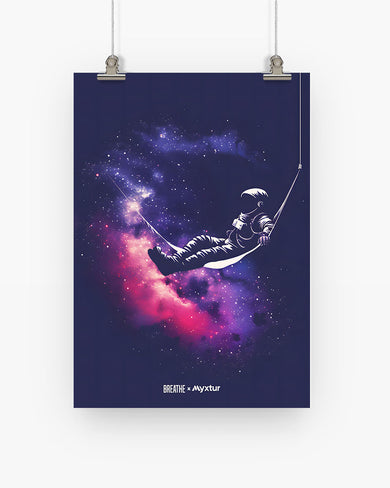 Cosmic Lounge [BREATHE] Art-Poster