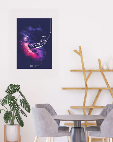 Cosmic Lounge [BREATHE] Art-Poster
