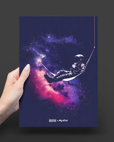 Cosmic Lounge [BREATHE] Art-Poster