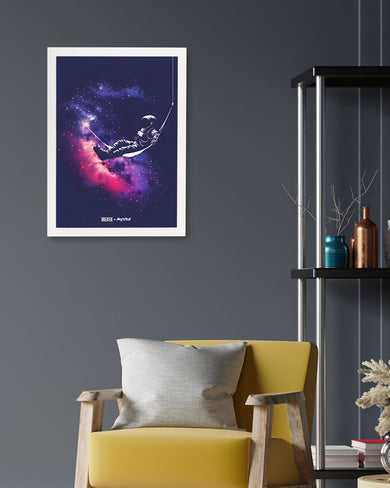 Cosmic Lounge [BREATHE] Art-Poster