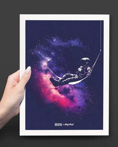 Cosmic Lounge [BREATHE] Art-Poster