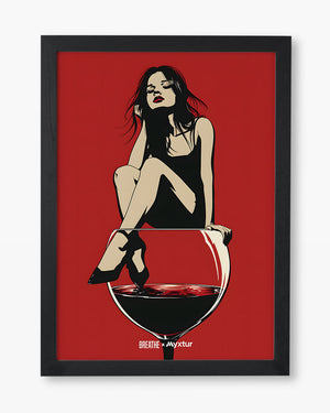 Wine Muse [BREATHE] Art-Poster