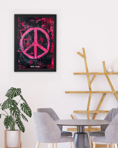 Peace Splash [BREATHE] Art-Poster