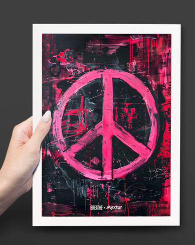 Peace Splash [BREATHE] Art-Poster