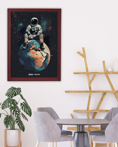 Alone in the World [BREATHE] Art-Poster