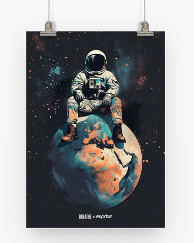 Alone in the World [BREATHE] Art-Poster