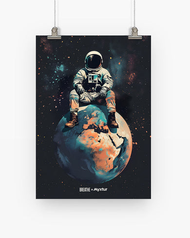 Alone in the World [BREATHE] Art-Poster