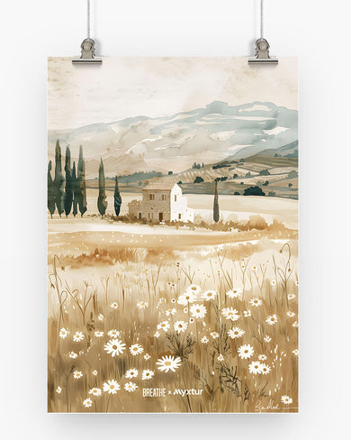 Meadow Monastery [BREATHE] Art-Poster