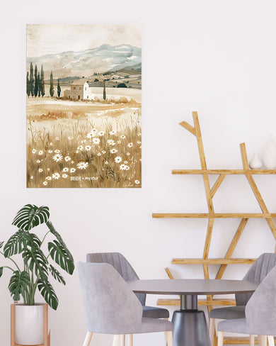 Meadow Monastery [BREATHE] Art-Poster