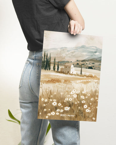 Meadow Monastery [BREATHE] Art-Poster