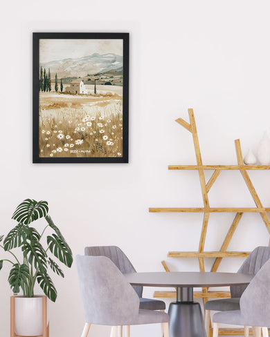 Meadow Monastery [BREATHE] Art-Poster