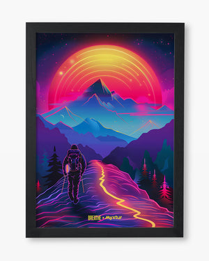 Glow Trek [BREATHE] Art Poster