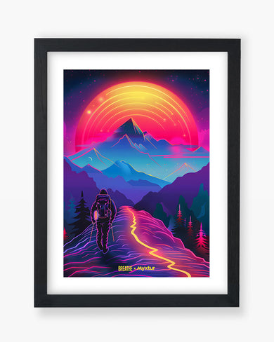 Glow Trek [BREATHE] Art-Poster