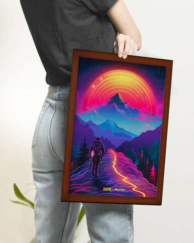 Glow Trek [BREATHE] Art-Poster