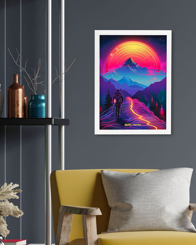 Glow Trek [BREATHE] Art-Poster