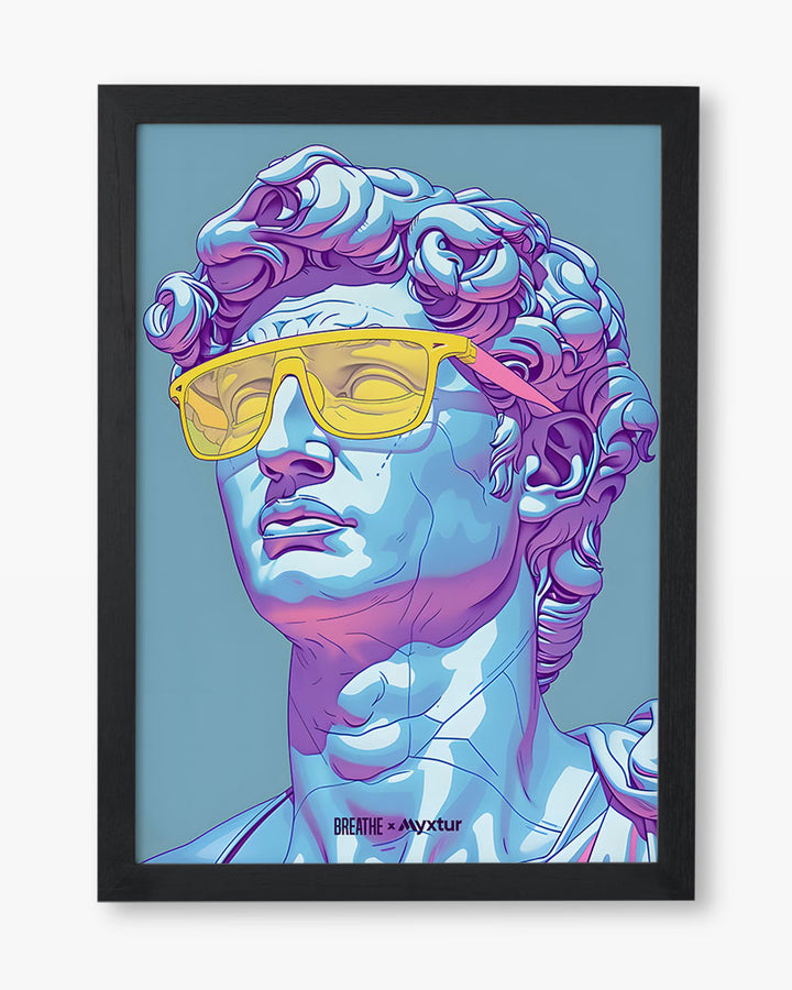 Yellow Renaissance Art Poster – Myxtur