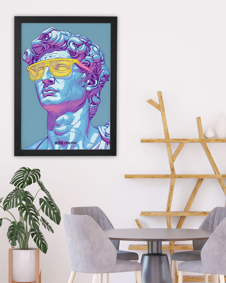 Yellow Renaissance Art Poster – Myxtur