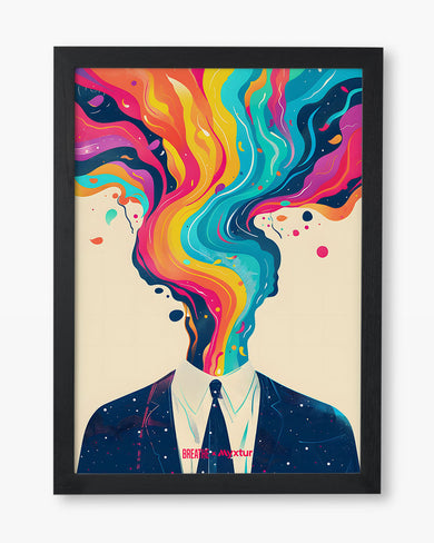 Colour Cascade [BREATHE] Art-Poster
