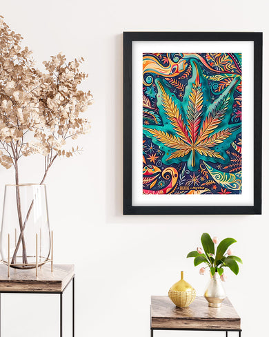 Hippie High [BREATHE] Art-Poster