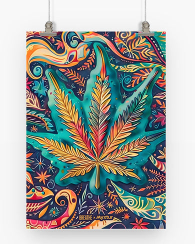 Hippie High [BREATHE] Art-Poster