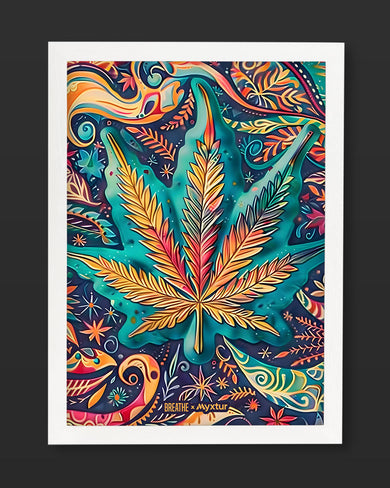 Hippie High [BREATHE] Art-Poster