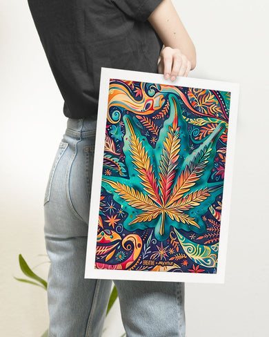 Hippie High [BREATHE] Art-Poster