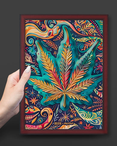 Hippie High [BREATHE] Art-Poster