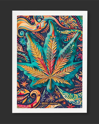 Hippie High [BREATHE] Art-Poster