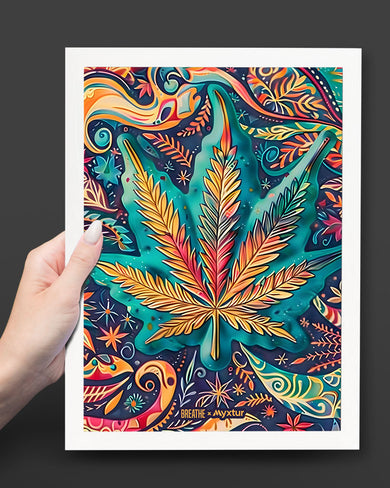 Hippie High [BREATHE] Art-Poster