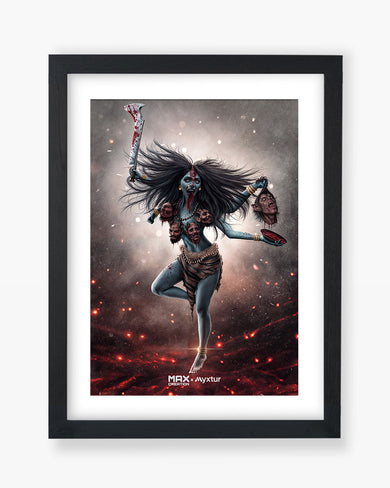Dance of Maa Kaali [MaxCreation] Art-Poster