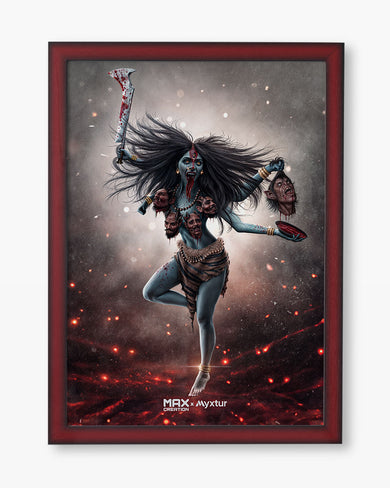 Dance of Maa Kaali [MaxCreation] Art-Poster