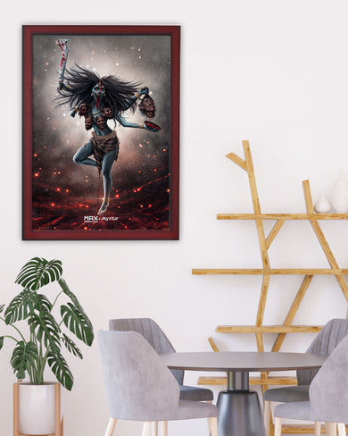 Dance of Maa Kaali [MaxCreation] Art-Poster
