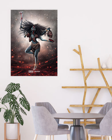 Dance of Maa Kaali [MaxCreation] Art-Poster