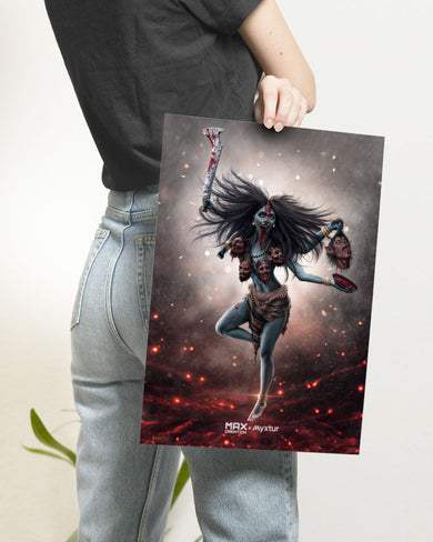 Dance of Maa Kaali [MaxCreation] Art-Poster