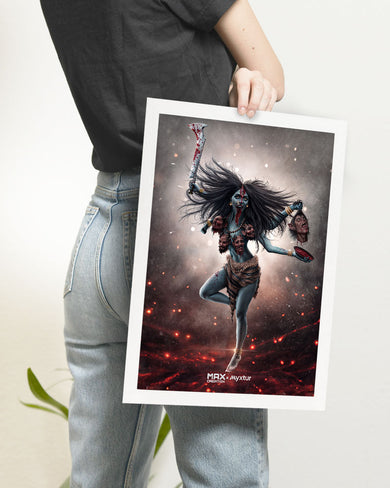 Dance of Maa Kaali [MaxCreation] Art-Poster
