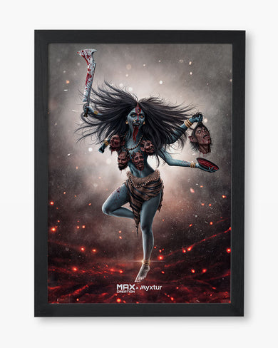 Dance of Maa Kaali [MaxCreation] Art-Poster
