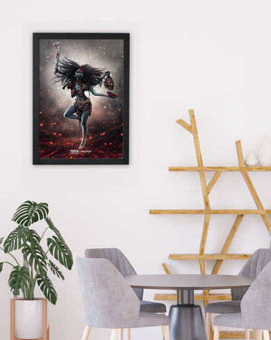 Dance of Maa Kaali [MaxCreation] Art-Poster