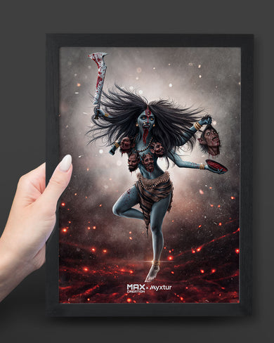 Dance of Maa Kaali [MaxCreation] Art-Poster